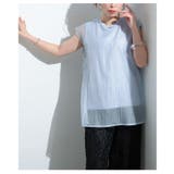 爽やかな風を纏う接触冷感異素材シフォンカットソー レディース ファッション | Sawa a la mode | 詳細画像15