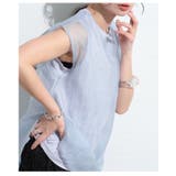 爽やかな風を纏う接触冷感異素材シフォンカットソー レディース ファッション | Sawa a la mode | 詳細画像16