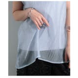 爽やかな風を纏う接触冷感異素材シフォンカットソー レディース ファッション | Sawa a la mode | 詳細画像20