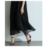 見た目も着心地も軽やか接触冷感シフォンワンピース レディース ファッション | Sawa a la mode | 詳細画像5