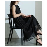 見た目も着心地も軽やか接触冷感シフォンワンピース レディース ファッション | Sawa a la mode | 詳細画像9