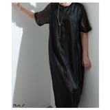 風を感じる軽やかさ接触冷感シフォンドッキングワンピース レディース ファッション | Sawa a la mode | 詳細画像3