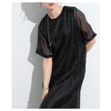 風を感じる軽やかさ接触冷感シフォンドッキングワンピース レディース ファッション | Sawa a la mode | 詳細画像5