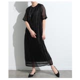 風を感じる軽やかさ接触冷感シフォンドッキングワンピース レディース ファッション | Sawa a la mode | 詳細画像8