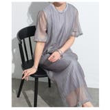 風を感じる軽やかさ接触冷感シフォンドッキングワンピース レディース ファッション | Sawa a la mode | 詳細画像13