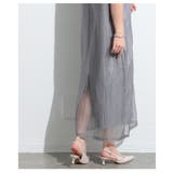 風を感じる軽やかさ接触冷感シフォンドッキングワンピース レディース ファッション | Sawa a la mode | 詳細画像15