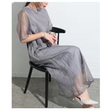 風を感じる軽やかさ接触冷感シフォンドッキングワンピース レディース ファッション | Sawa a la mode | 詳細画像17