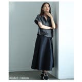ボックスプリーツデニムスカート レディース ファッション | Sawa a la mode | 詳細画像11