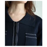 トラッドな印象纏うサマーニット レディース ファッション | Sawa a la mode | 詳細画像9