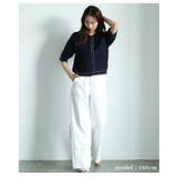 トラッドな印象纏うサマーニット レディース ファッション | Sawa a la mode | 詳細画像11