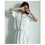 トラッドな印象纏うサマーニット レディース ファッション | Sawa a la mode | 詳細画像12