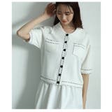 トラッドな印象纏うサマーニット レディース ファッション | Sawa a la mode | 詳細画像19
