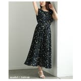 リーフ柄ロングプリーツワンピース レディース ファッション | Sawa a la mode | 詳細画像8