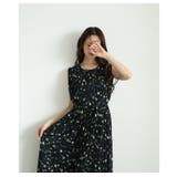 リーフ柄ロングプリーツワンピース レディース ファッション | Sawa a la mode | 詳細画像17