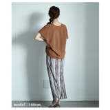 コクーンシルエットサマーニットトップス レディース ファッション | Sawa a la mode | 詳細画像4 