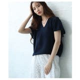 コクーンシルエットサマーニットトップス レディース ファッション | Sawa a la mode | 詳細画像9 