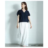 コクーンシルエットサマーニットトップス レディース ファッション | Sawa a la mode | 詳細画像11 