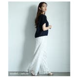 コクーンシルエットサマーニットトップス レディース ファッション | Sawa a la mode | 詳細画像12 
