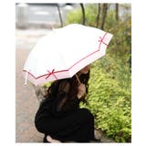 UVカット99 9%リボンモチーフ晴雨兼用日傘 レディース | Sawa a la mode | 詳細画像2