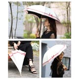 UVカット99 9%リボンモチーフ晴雨兼用日傘 レディース | Sawa a la mode | 詳細画像5