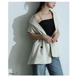 ラグジュアリーさ醸し出すカップ付きラメキャミソール レディース ファッション | Sawa a la mode | 詳細画像3 