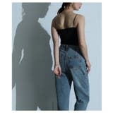 ラグジュアリーさ醸し出すカップ付きラメキャミソール レディース ファッション | Sawa a la mode | 詳細画像5 