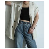 ラグジュアリーさ醸し出すカップ付きラメキャミソール レディース ファッション | Sawa a la mode | 詳細画像6 