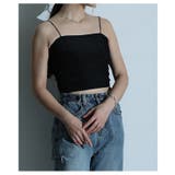 ラグジュアリーさ醸し出すカップ付きラメキャミソール レディース ファッション | Sawa a la mode | 詳細画像7 