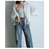 ラグジュアリーさ醸し出すカップ付きラメキャミソール レディース ファッション | Sawa a la mode | 詳細画像17 