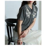 流れるコード刺繍に惹かれるWジップニットブルゾン レディース ファッション | Sawa a la mode | 詳細画像14