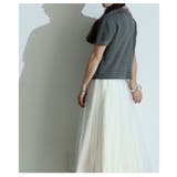 流れるコード刺繍に惹かれるWジップニットブルゾン レディース ファッション | Sawa a la mode | 詳細画像15