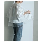 ときめくトレンド感異素材ボリューム袖ブルゾン レディース ファッション | Sawa a la mode | 詳細画像7