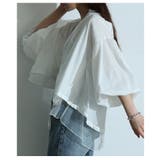 ときめくトレンド感異素材ボリューム袖ブルゾン レディース ファッション | Sawa a la mode | 詳細画像8
