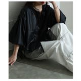 ときめくトレンド感異素材ボリューム袖ブルゾン レディース ファッション | Sawa a la mode | 詳細画像13