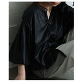 ときめくトレンド感異素材ボリューム袖ブルゾン レディース ファッション | Sawa a la mode | 詳細画像18