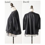 ときめくトレンド感異素材ボリューム袖ブルゾン レディース ファッション | Sawa a la mode | 詳細画像22