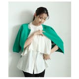 ブローチ付きコクーンカーディガン レディース ファッション | Sawa a la mode | 詳細画像12