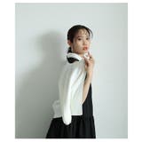 ブローチ付きコクーンカーディガン レディース ファッション | Sawa a la mode | 詳細画像15