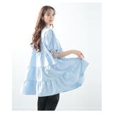 甘く揺れるティアードフレアチュニック レディース ファッション | Sawa a la mode | 詳細画像5