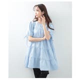 甘く揺れるティアードフレアチュニック レディース ファッション | Sawa a la mode | 詳細画像8