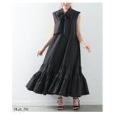 上品スイートな仕上がりボウタイティアードワンピース レディース ファッション | Sawa a la mode | 詳細画像3
