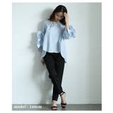 袖フリルフィッシュテールブラウス レディース ファッション | Sawa a la mode | 詳細画像5 