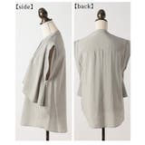 ヒトクセで華やぐティアード風ノースリーブブラウス レディース ファッション | Sawa a la mode | 詳細画像22