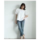 フリルパフスリーブバルーンブラウス レディース ファッション | Sawa a la mode | 詳細画像13