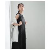 エアリーなシフォンドッキングノースリーブワンピース レディース ファッション | Sawa a la mode | 詳細画像5