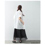 エアリーなシフォンドッキングノースリーブワンピース レディース ファッション | Sawa a la mode | 詳細画像13