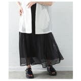 エアリーなシフォンドッキングノースリーブワンピース レディース ファッション | Sawa a la mode | 詳細画像15