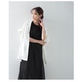 エアリーなシフォンドッキングノースリーブワンピース レディース ファッション | Sawa a la mode | 詳細画像20