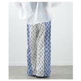 高見えするエスニック風プリントワイドパンツ レディース ファッション | Sawa a la mode | 詳細画像6