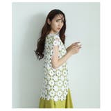 1枚プラスで雰囲気を纏うフラワーカッティングレースベスト レディース ファッション | Sawa a la mode | 詳細画像15